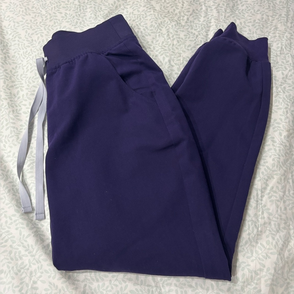 Figs Zamora Jogger Scrub Pants - Purple Jam XSP